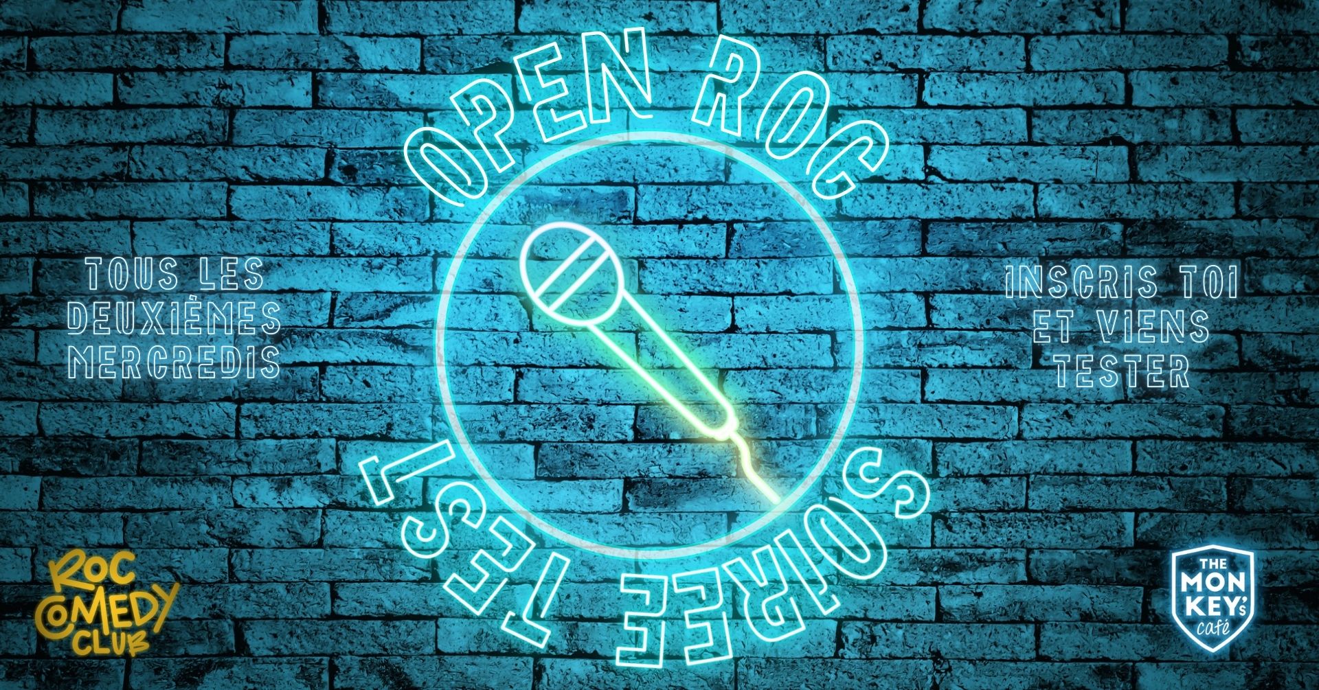 La scène ouverte du Roc Comedy Club
