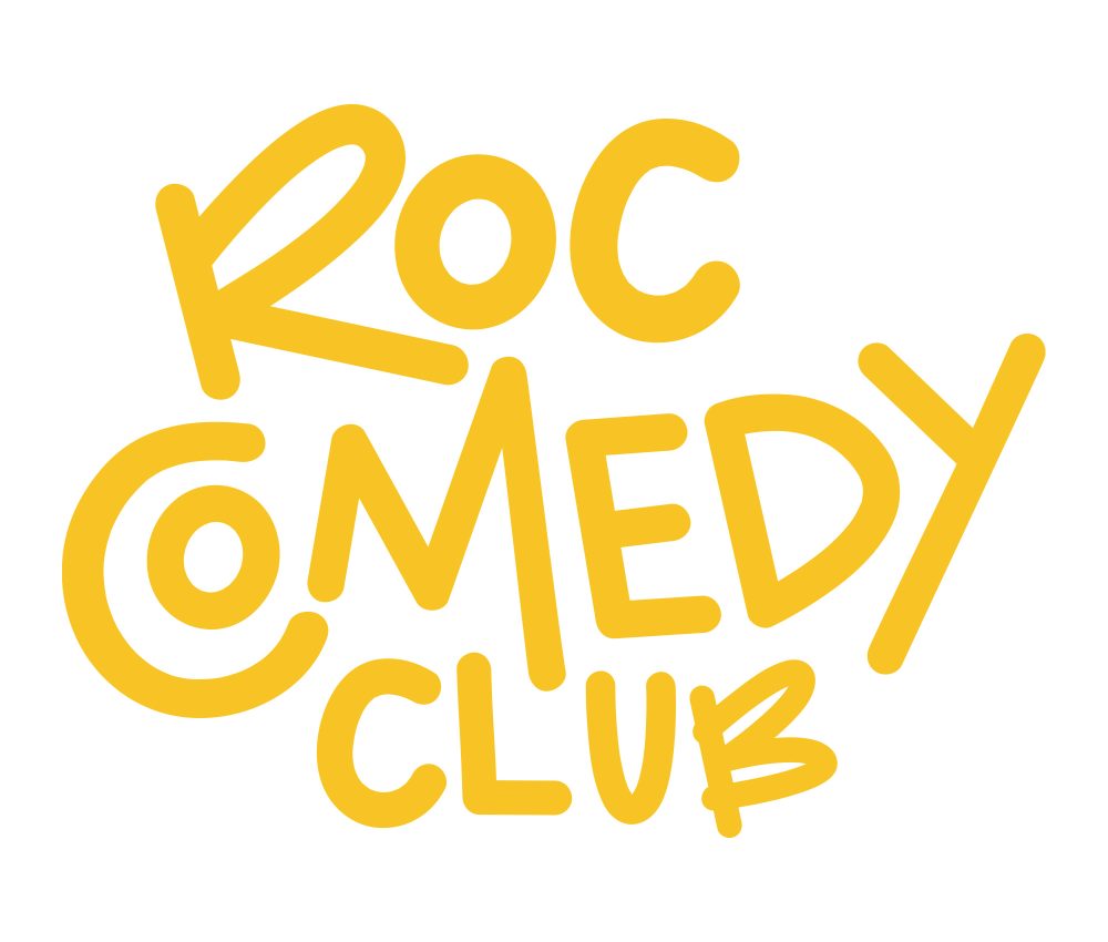 Logo du Roc Comedy Club qui organise des soirées Stand-up en Wallonie